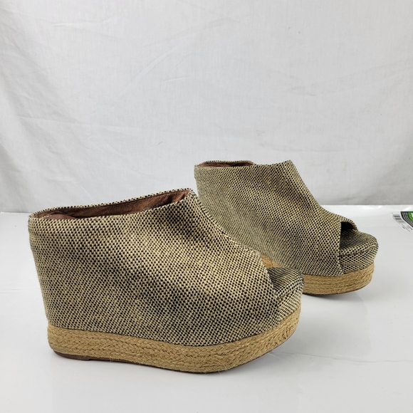 Jeffrey Campbell Virgo Espadrille Boho Wedges - Picture 4 of 10